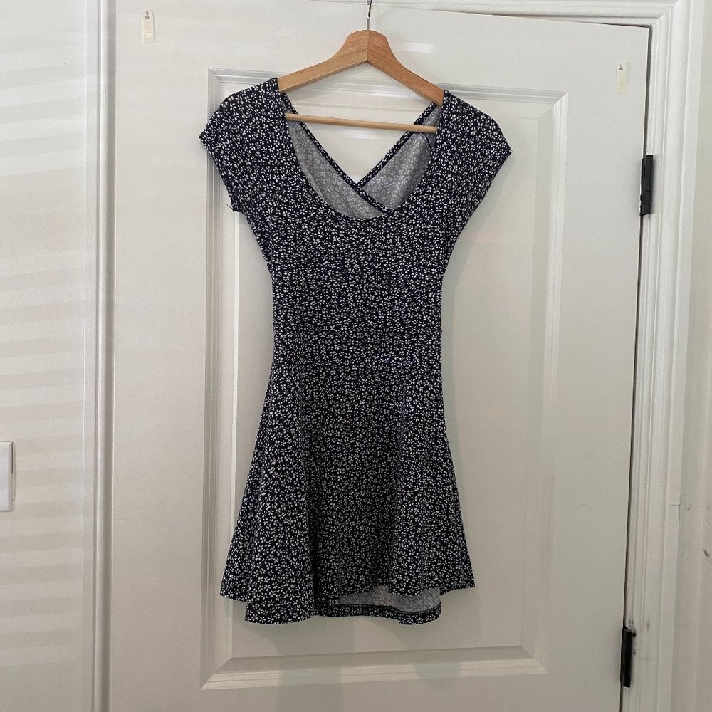 Brandy Melville Floral Skater Dress